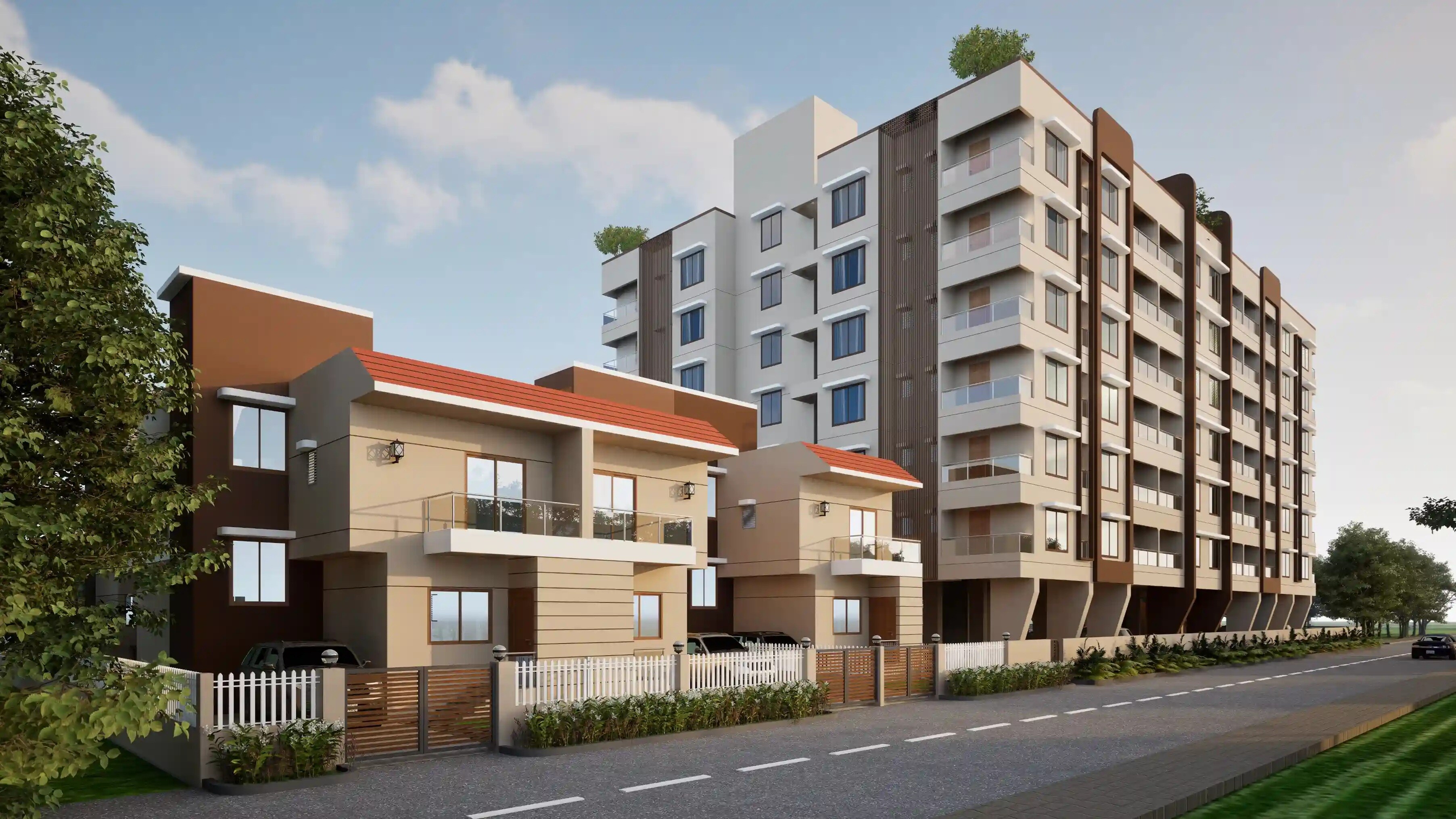 Hakke Ekaant Apartment Exteriors 2