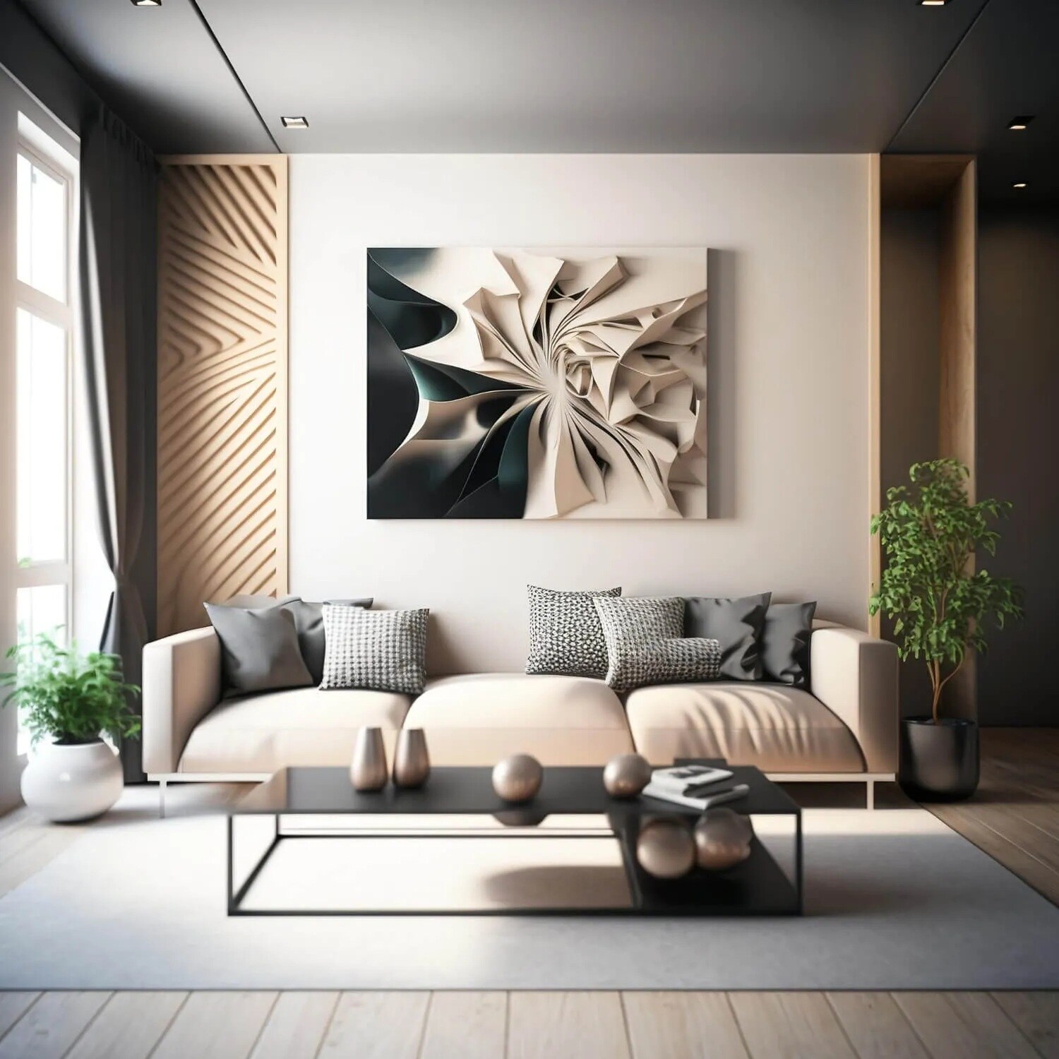 Hakke Ekaant Apartment Interiors 1