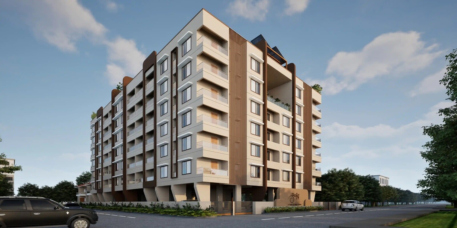 Hakke Ekaant residential project in Bhekrai Nagar