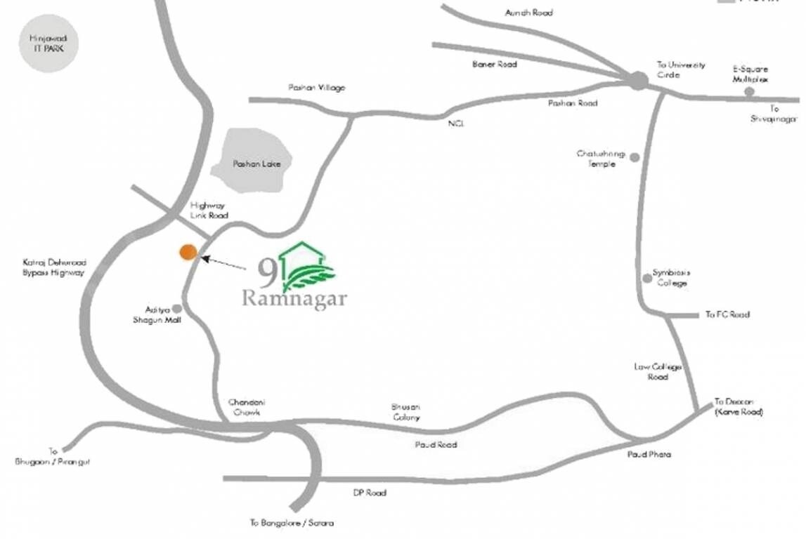 Happy Nest 9 Ramnagar Location Image