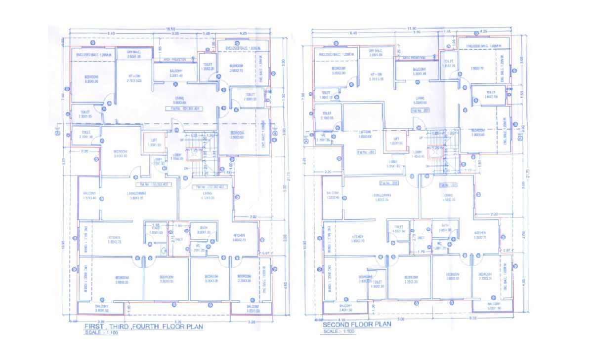 Harivijay Shri Dattakrupa Floor Plans