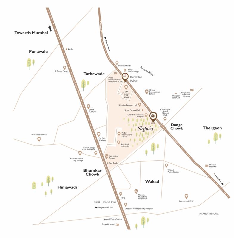 Harivishva Skyfinia Location Image