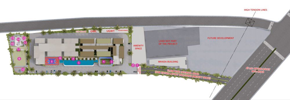 Harivishva Skyfinia Master Plan Image