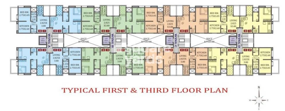 Harshad Harmony Floor Plans 1