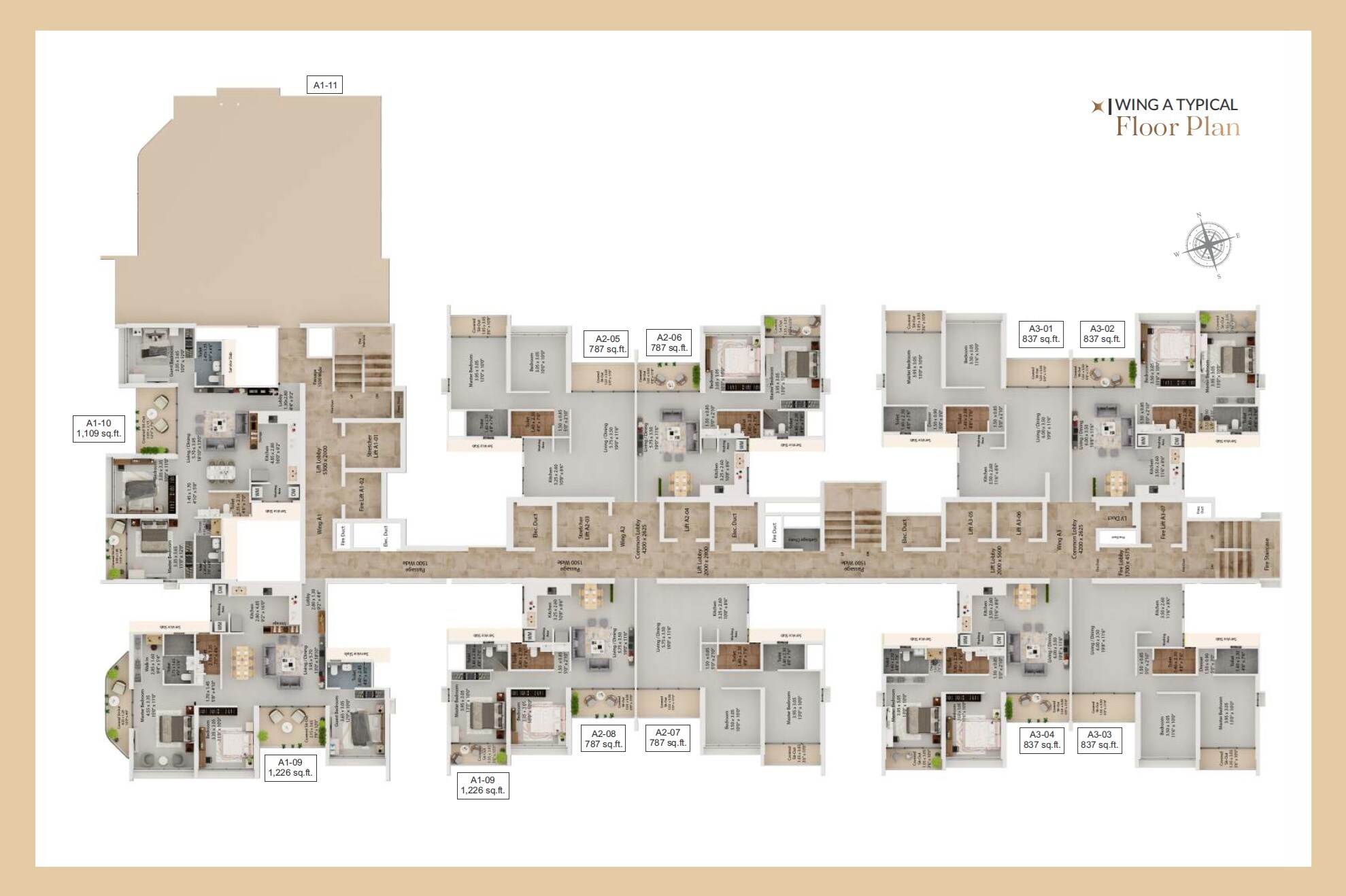 Harvishva Skyfinia Floor Plans