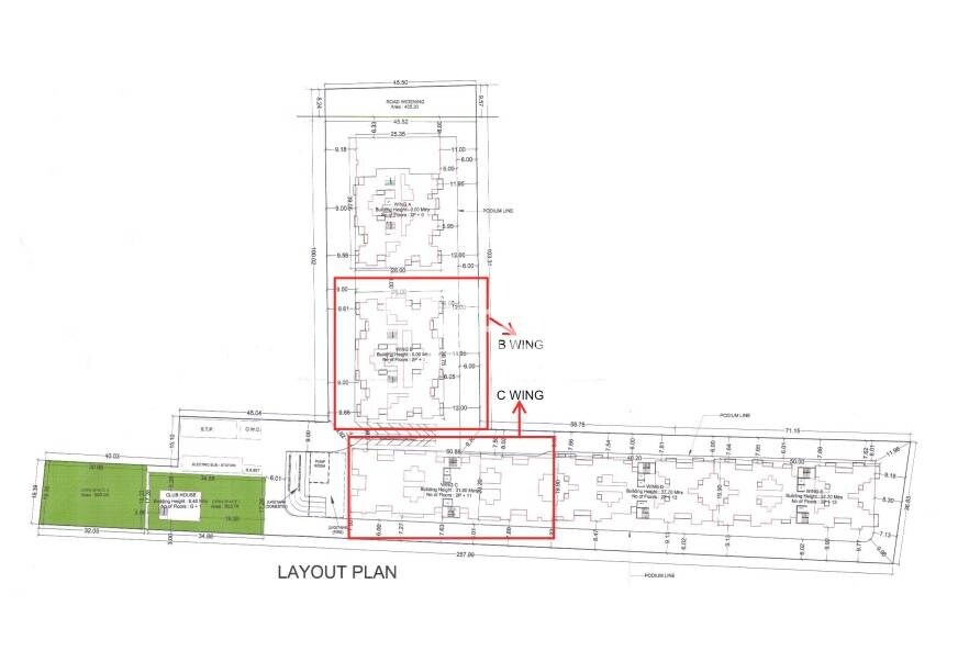 Hexa Towers Master Plan Image
