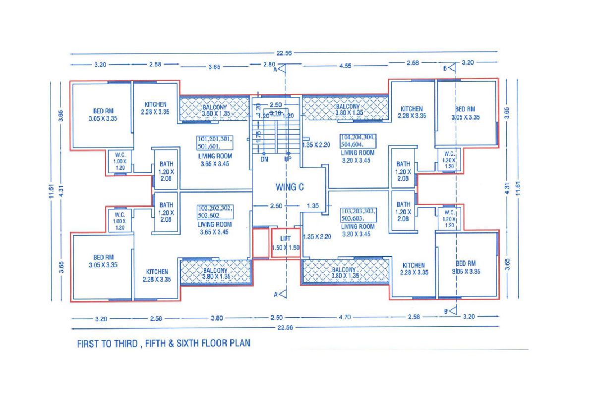 Highrise Galaxy Floor Plans