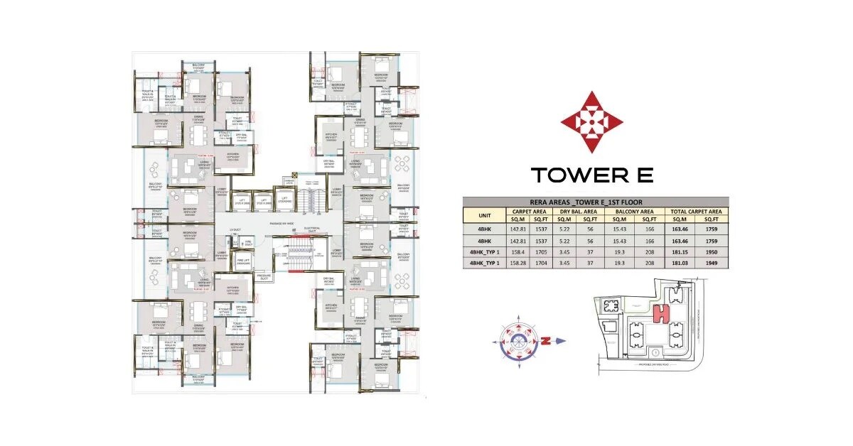 Holystico Astrana Floor Plans 1