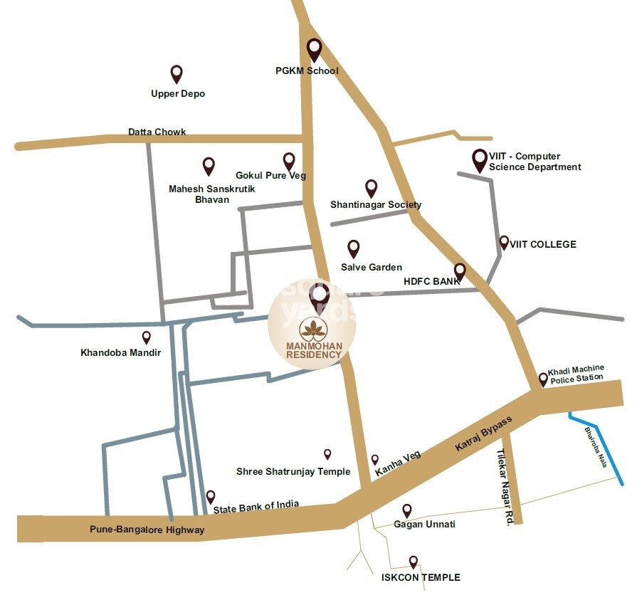 Home Manmohan Residency Location Image