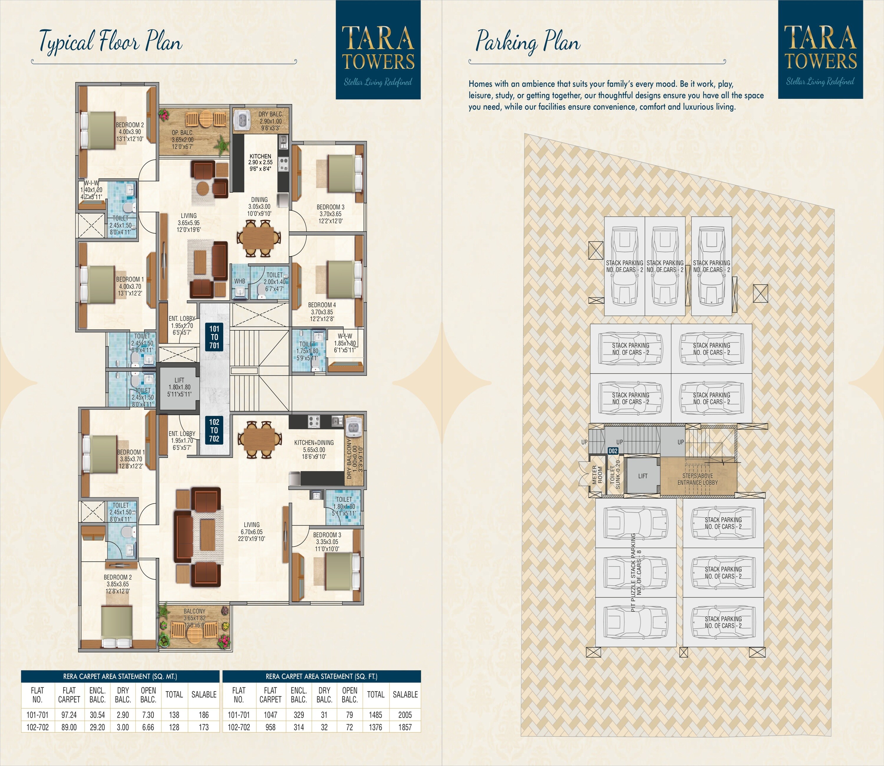 Hublikar Tara Towers Floor Plans