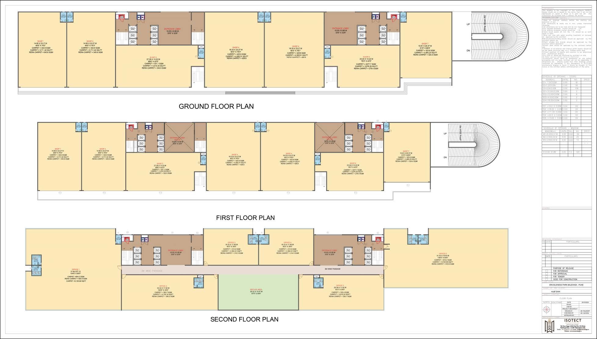 Hubtown 27 West Floor Plans