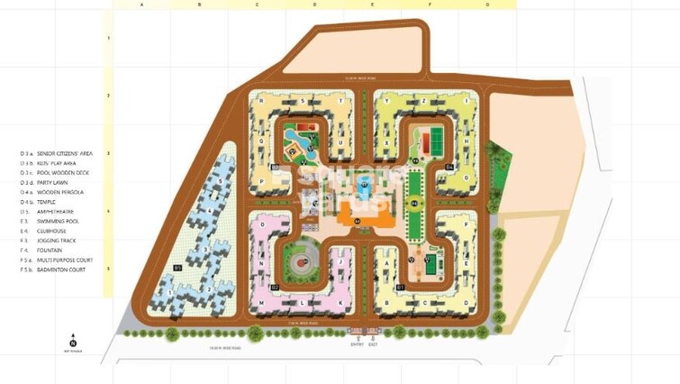 Hubtown Countrywoods Master Plan Image