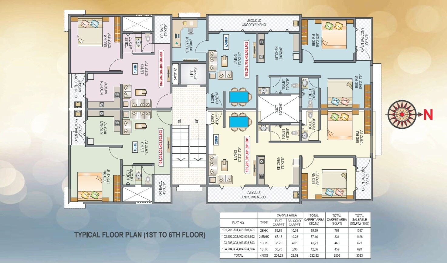 HYC Riyana Floor Plans
