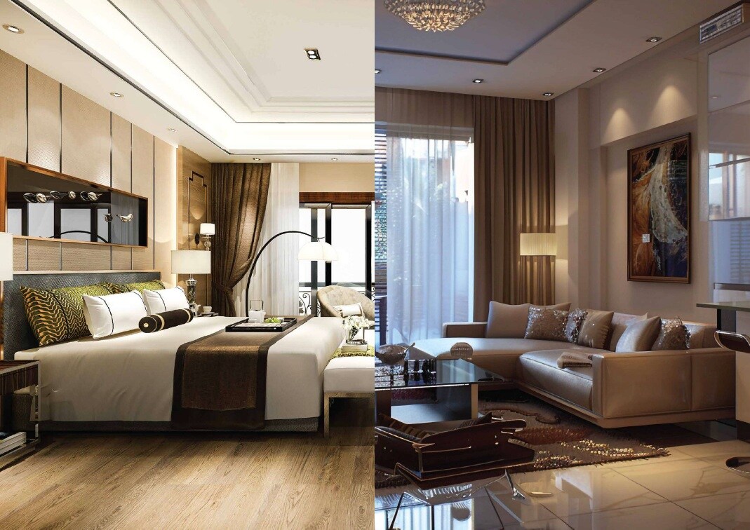 Ikon Queens Tower Apartment Interiors 1