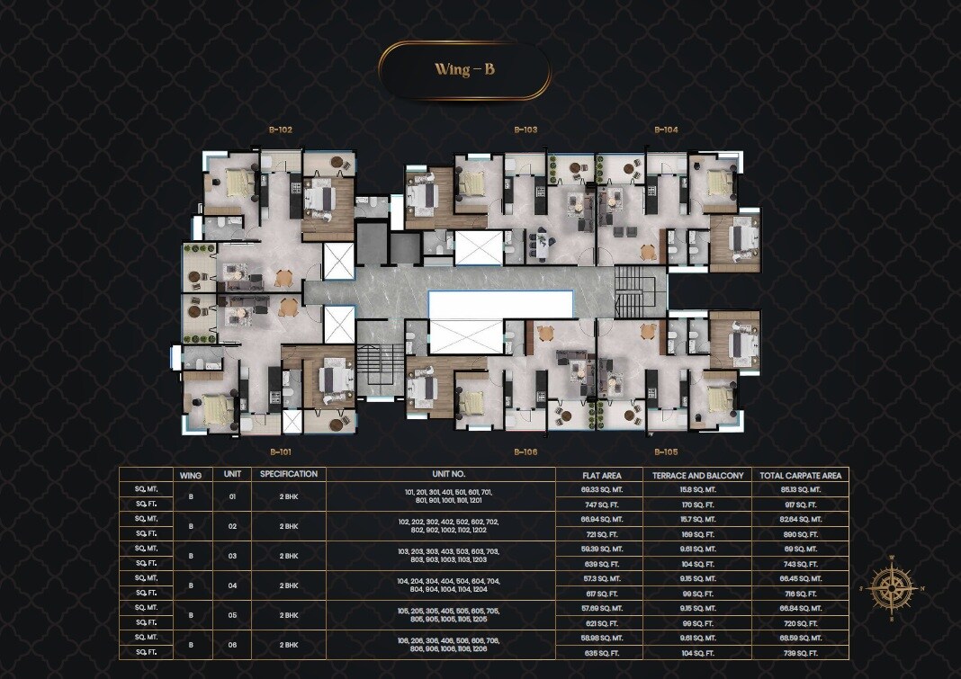 Ikon Queens Tower Floor Plans 1