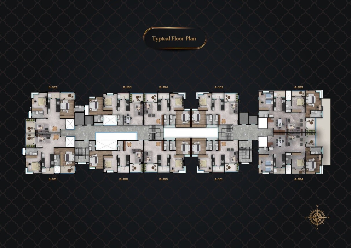 Ikon Queens Tower Floor Plans