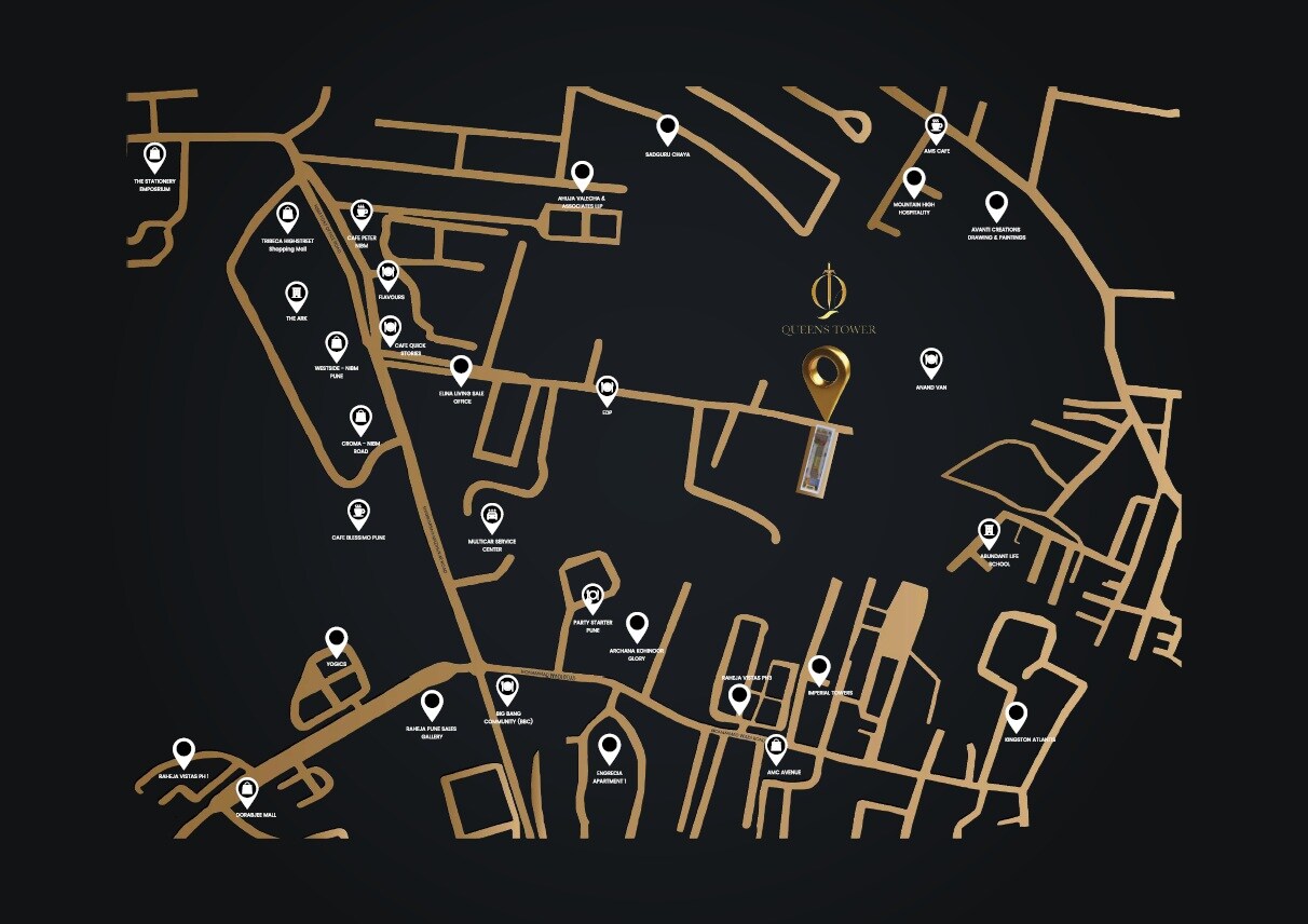 Ikon Queens Tower Location Image