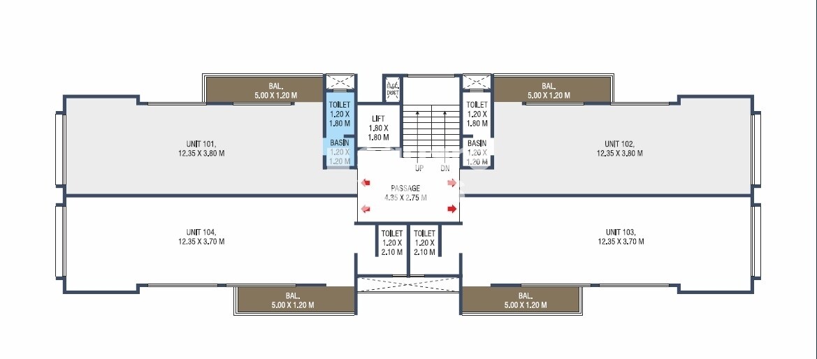 Imperial Plaza Floor Plans