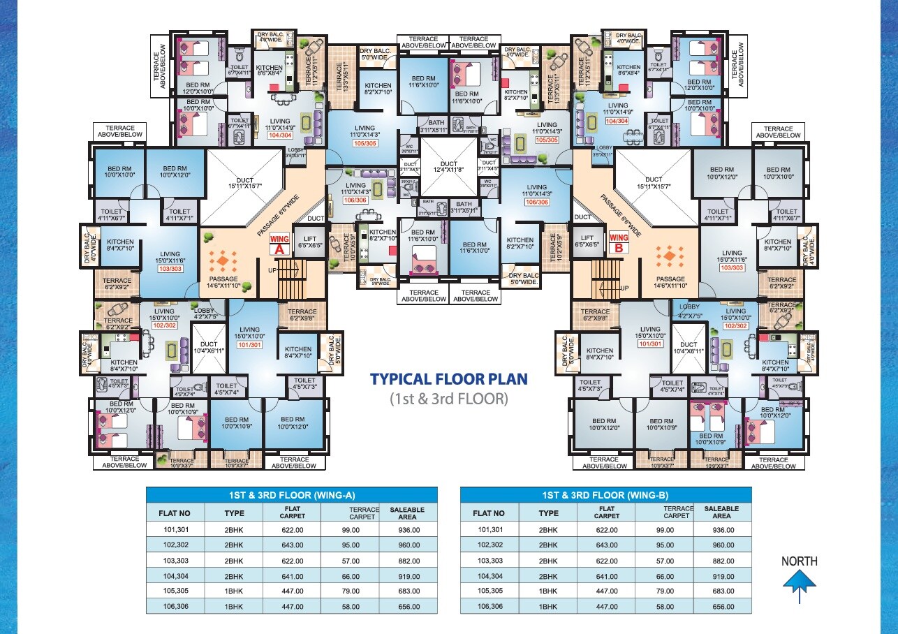 Impulse Residency Floor Plans