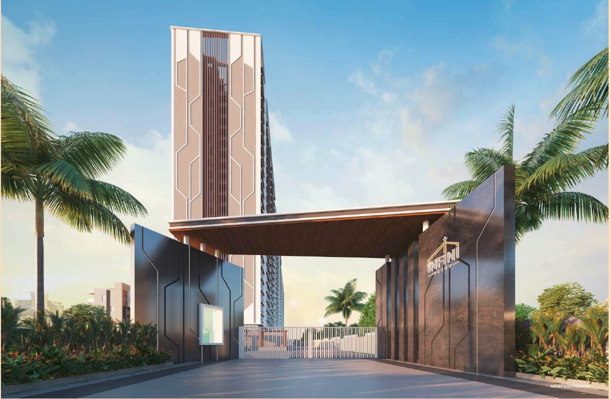 Infini Jagtap City Entrance View