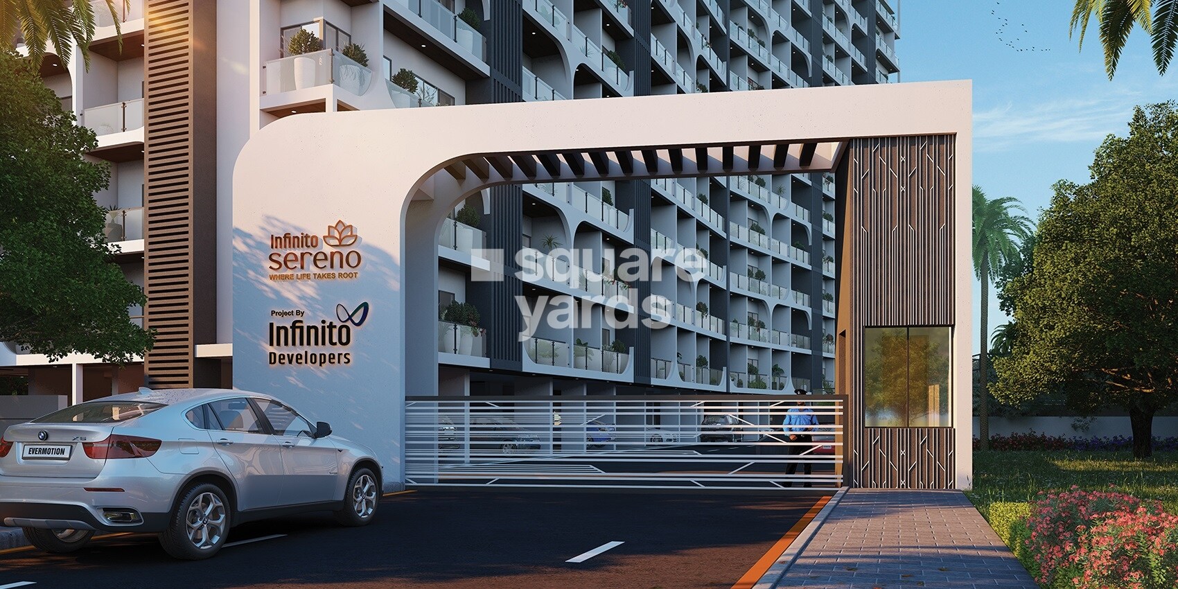 Infinito Sereno Entrance View