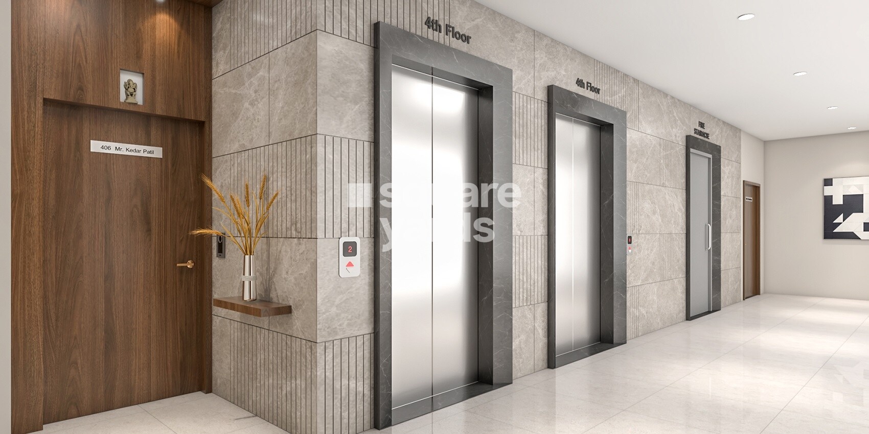 Infinito Sereno Lift Lobby Image
