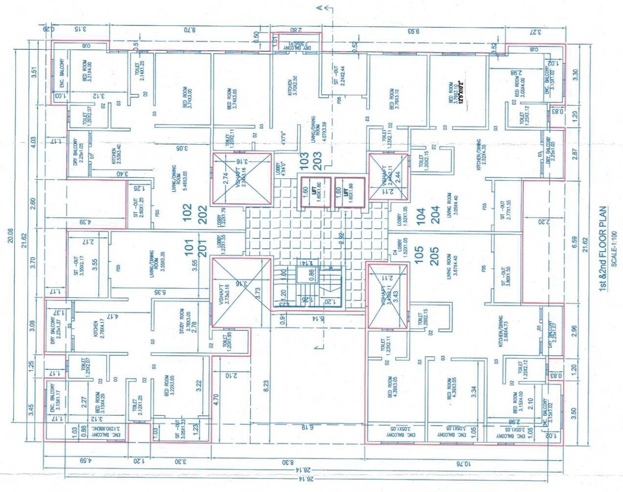 Iravati Apartment Floor Plans 1