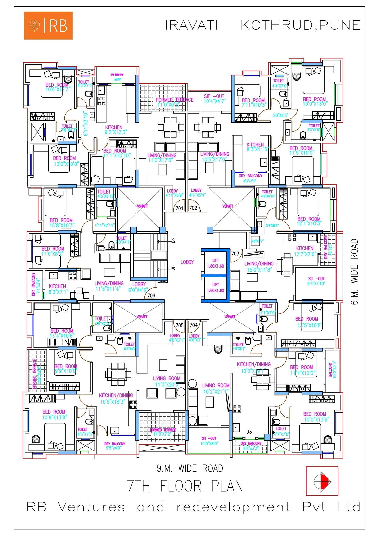 Iravati Apartment Floor Plans 3