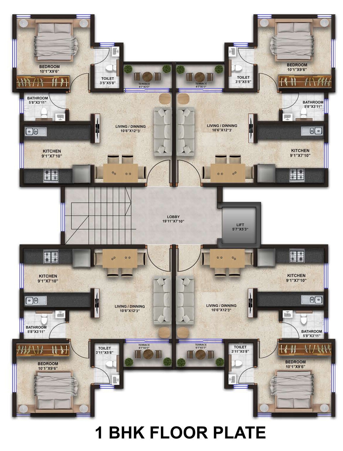 Iristo Gold Floor Plans