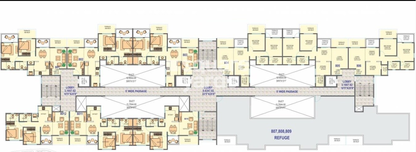 Ishwar Parmar River Residency Floor Plans
