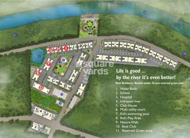 Ishwar Parmar River Residency Master Plan Image