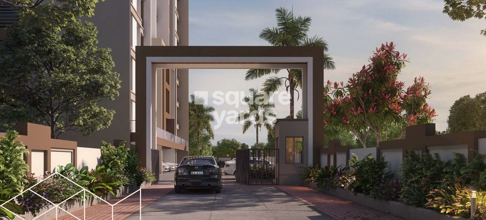 Jagadguru Prima Glide Park Entrance View