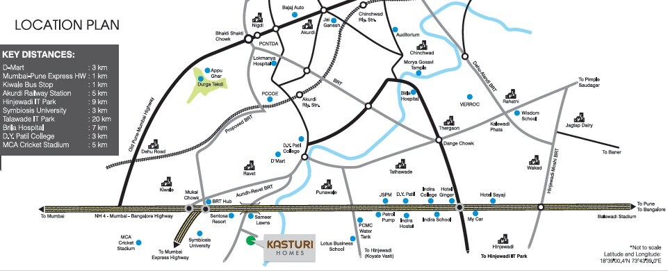 Jay Kasturi Homes Location Image