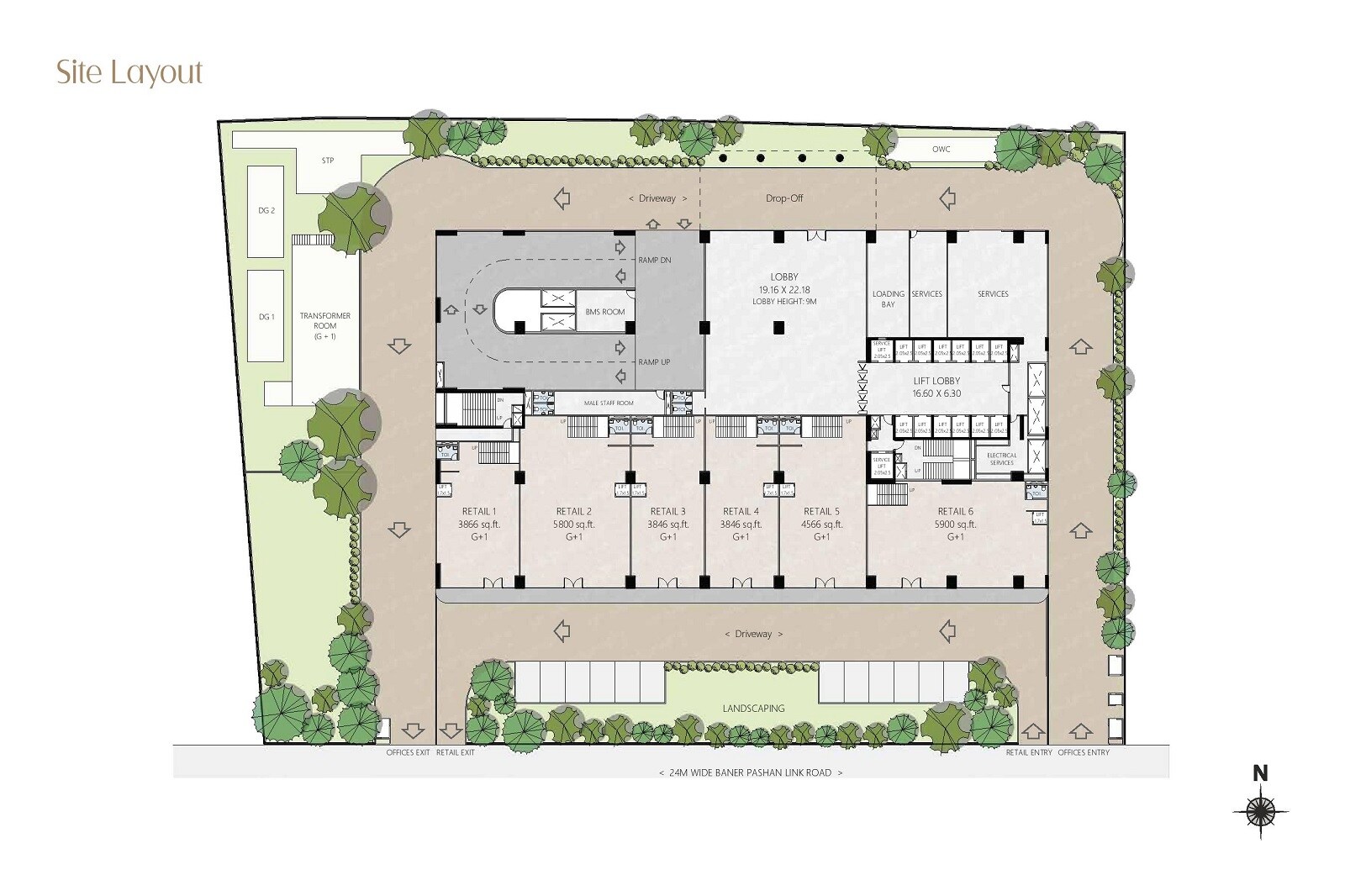 Jayka Synergy Towers Master Plan 1