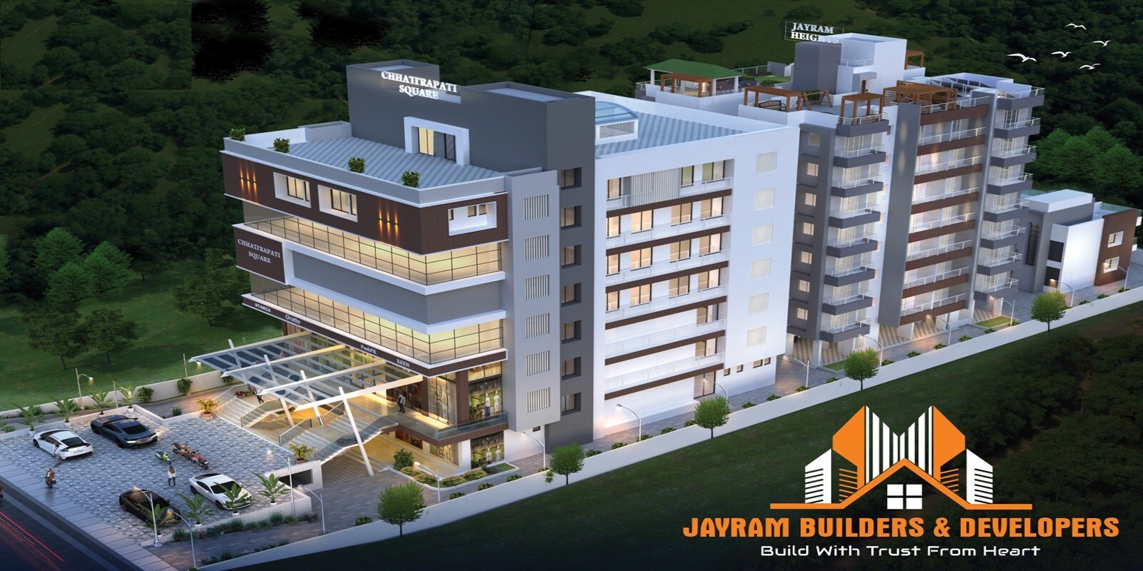 Jayram Chhatrapati Square residential project in Otur