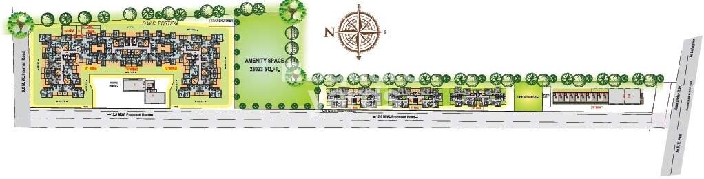 JD Green Paradise B Wing Master Plan 1