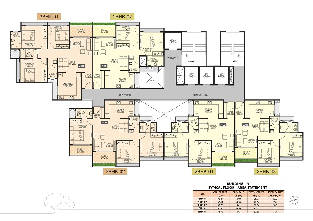 Jhamtani Ace Atmosphere Floor Plans 1