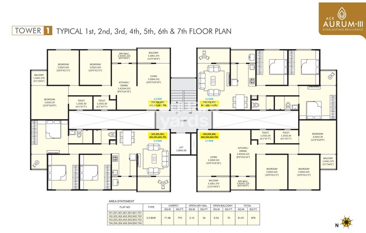 Jhamtani Ace Aurum Floor Plans 1