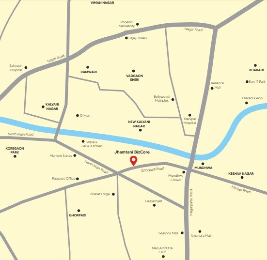 Jhamtani Biz Core Location Image