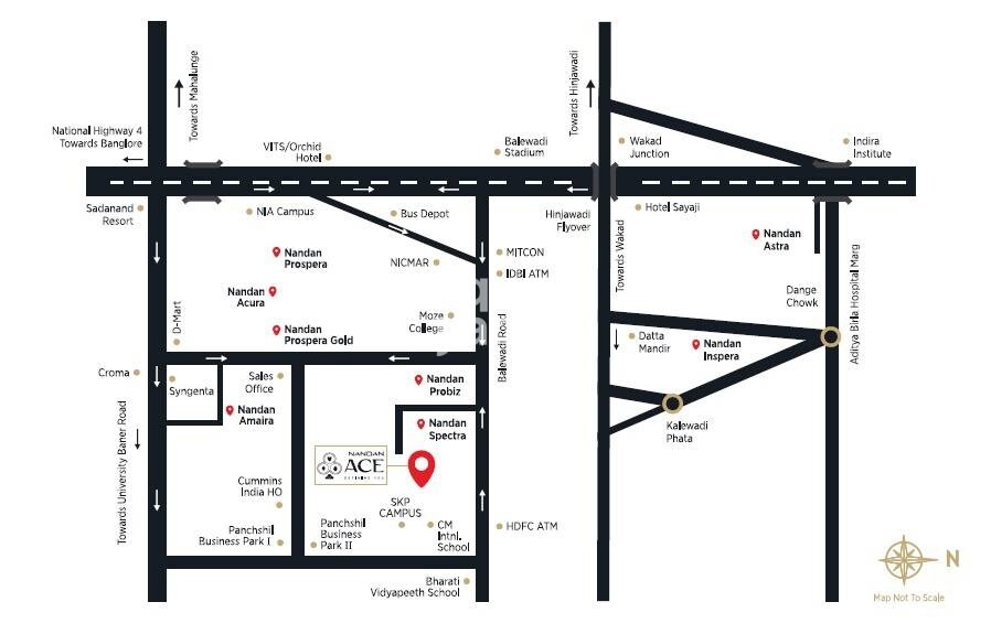 Jhamtani Nandan Ace Location Image