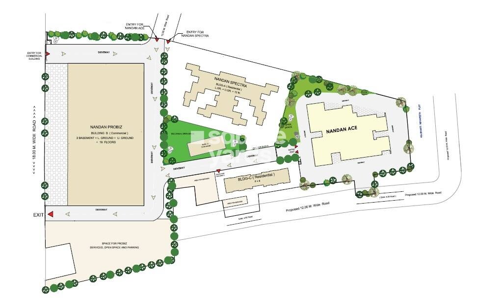 Jhamtani Nandan Ace Master Plan Image