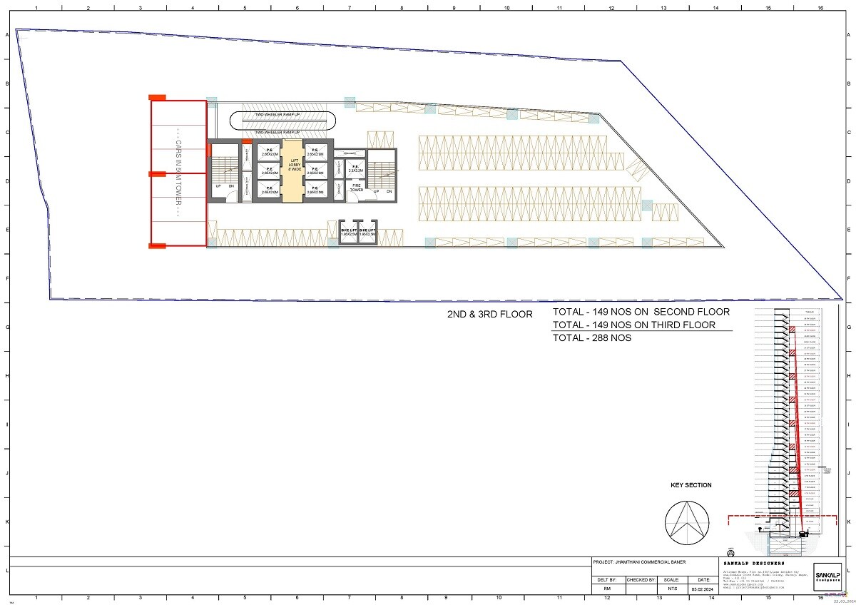 Jhamtani Space Biz Floor Plans