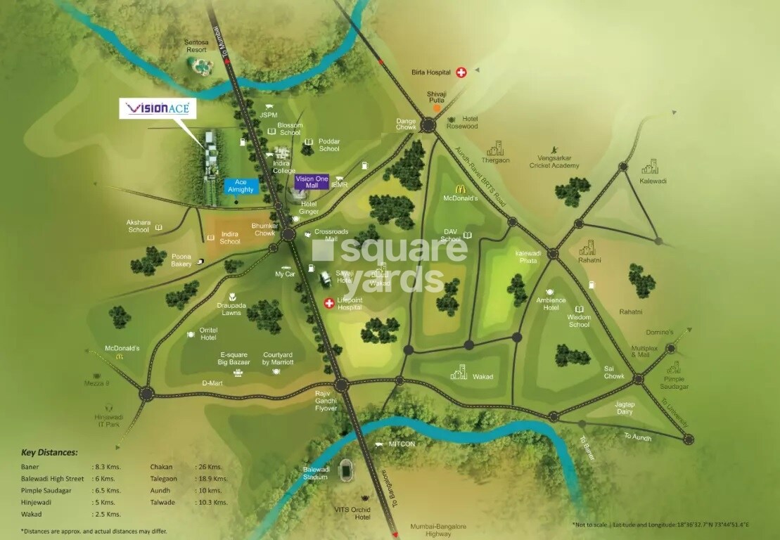 Jhamtani Vision Ace Phase 2 Location Image