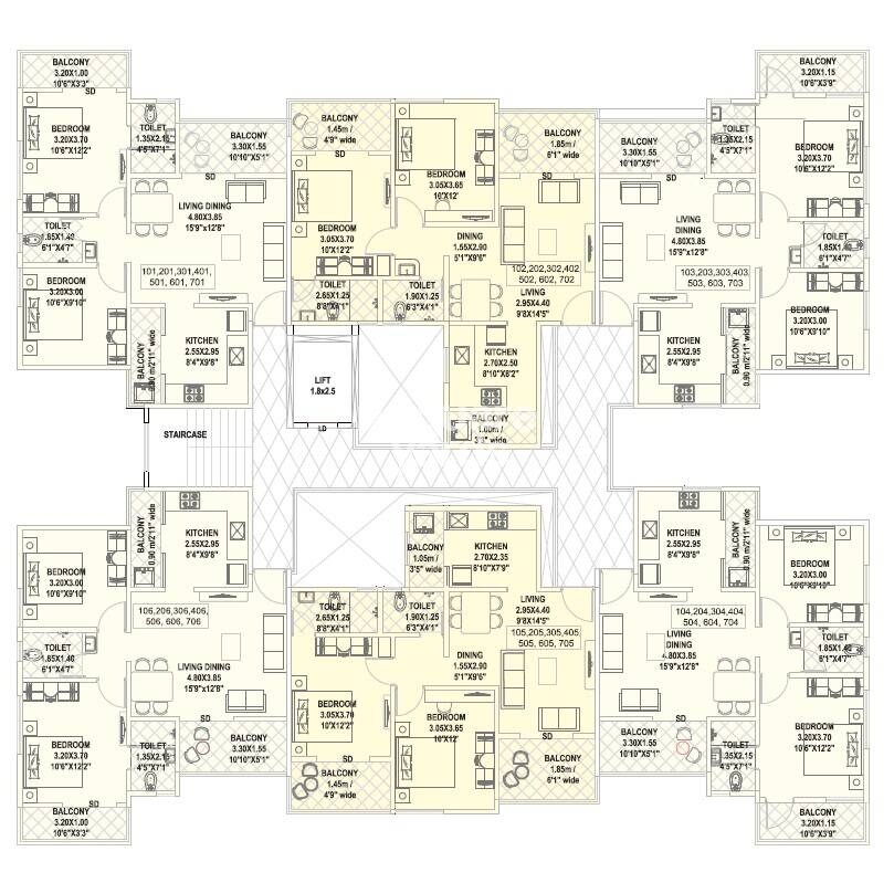 JK Dhruvaa Floor Plans