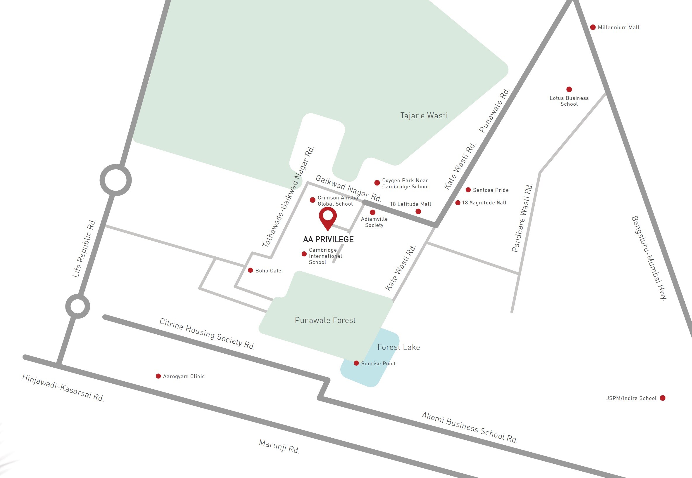 JN AA Privilege Location Image