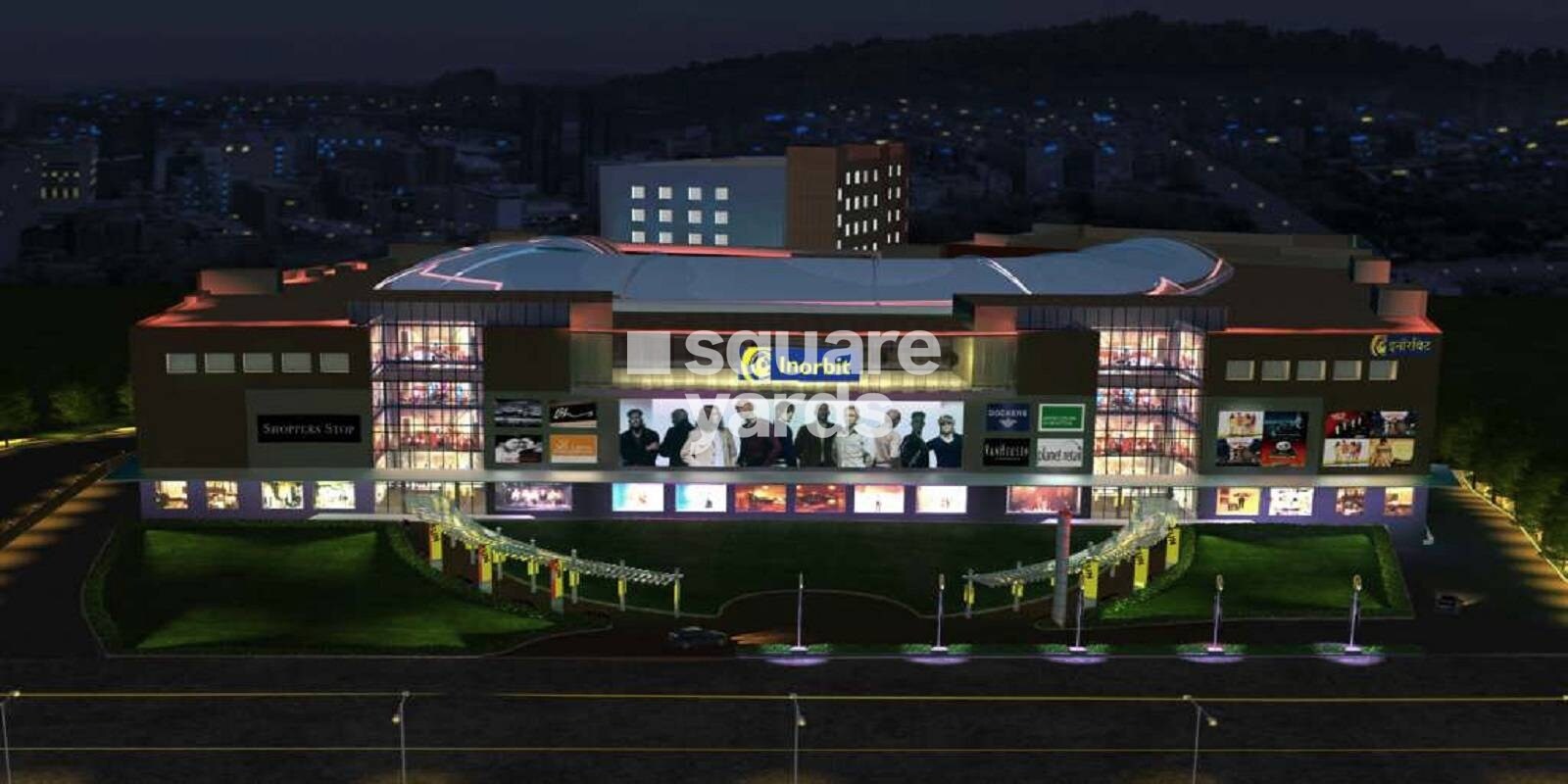 K Raheja Inorbit Mall residential project in Wadgaon Sheri