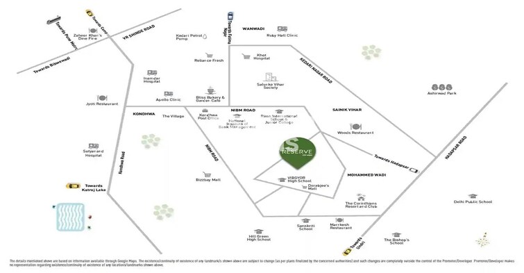 K Raheja Reserve Location Image