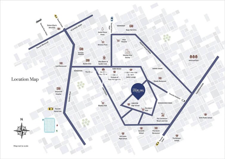 K Raheja Sterling Location Image