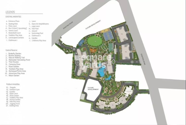 K Raheja Sterling Master Plan Image