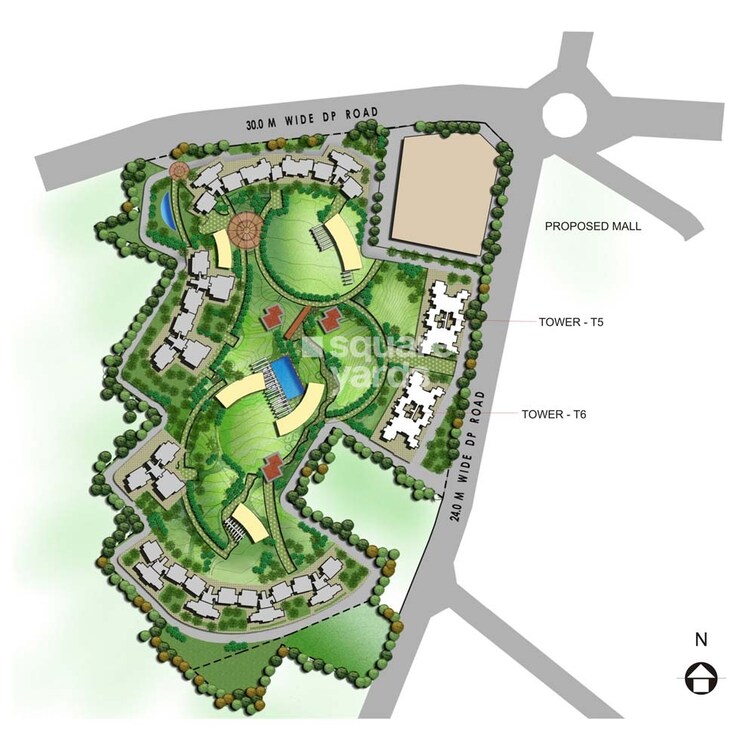 K Raheja Vistas Premiere Master Plan Image